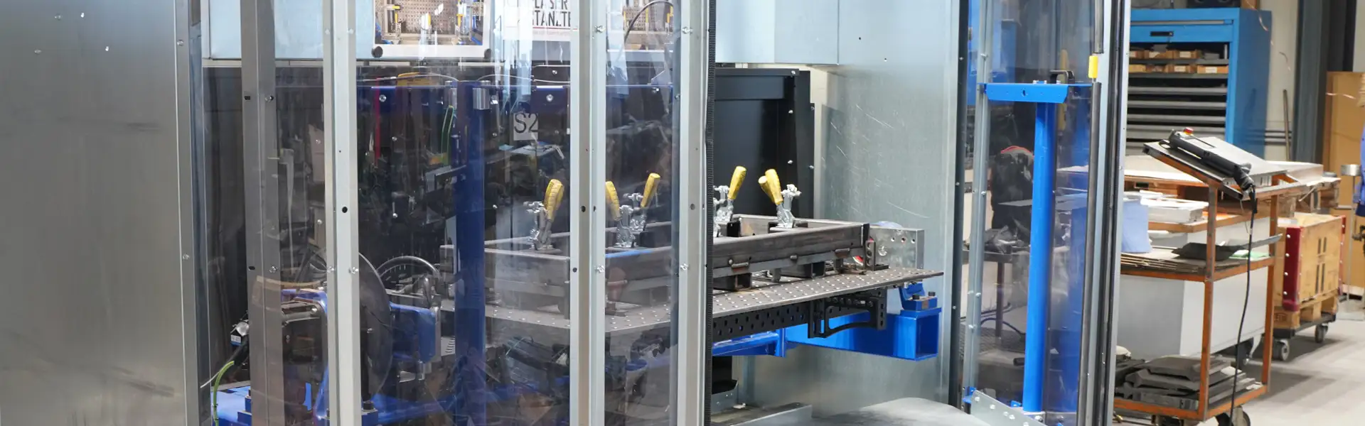 Schweissroboter für Bauteile